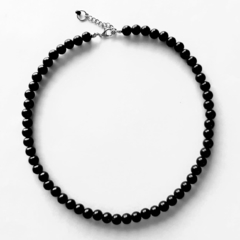 Collar Perlas Negro - comprar online