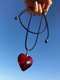 Collar Corazón Rojo