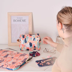 Pack Techie x3u Surtido (1 Funda + 1 Neceser Grande + 1 Cartuchera) - De Zorros y Mapaches