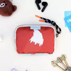 Petite Neceser Zorro (cables, mouse, monedero) - De Zorros y Mapaches