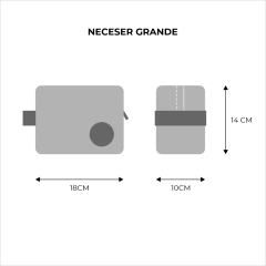 Pack Techie x5u ENVIO GRATIS A DOMICILIO (Funda + Mix de necesers + bolsa de tela de regalo) - De Zorros y Mapaches