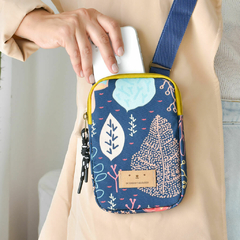 Carterita Portacelular Bosque Azul - comprar online