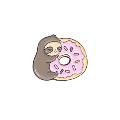 Pin Perezoso Donut - comprar online