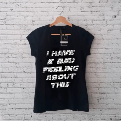 Remera entallada Bad Feeling #VRYDFFCLT