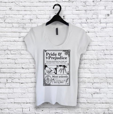 Remera entallada Mr. Darcy #VRYDFFCLT - comprar online