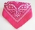 COLLAR AJUSTABLE CON BANDANA ARABESCOS (GRANDE)