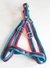 ARNÉS AJUSTABLE NYLON RAYADO VARIOS COLORES (TALLE XS)