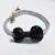 COLLAR ELASTIZADO ARRUGADO SIMIL CUERO CON MOÑO (GATO) - tienda online