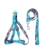 CONJUNTO ARNES Y CORREA REGULABLE SUBLIMADO PERRITOS (TALLE S)