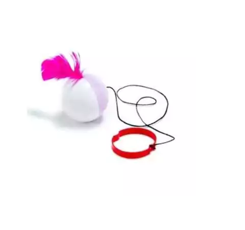 PELOTA SONAJERO CON ELÁSTICO