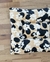 COLCHÓN POLAR SOFT BEIGE CON HUELLITAS NEGRAS Y CRUDO (MEDIANO) - comprar online