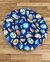 CAMA NIDO REDONDA POLAR SOFT AZUL PUPPIES - comprar online