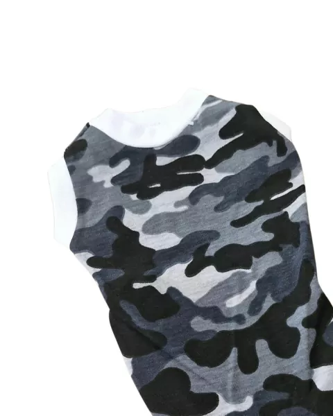 MUSCULOSA ALGODÓN CAMUFLADO GRIS (VARIOS TALLES)