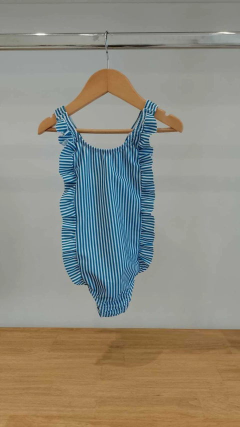 Traje de baño Miel mil rayas azules - comprar online