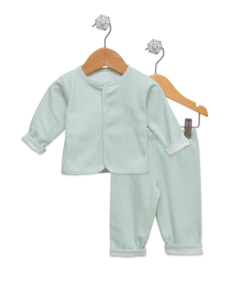 Conjunto reversible mil rayas