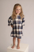 Vestido cuadros azules - comprar online