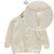 Cardigan bebe escote redondo crudo - comprar online