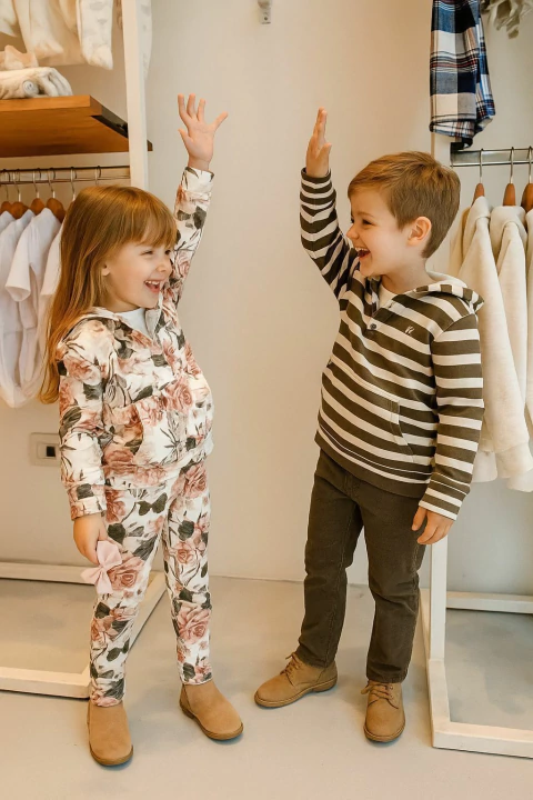 Conjunto "Teo" Buzo + Pantalón gabardina chino - comprar online