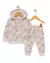 Conjunto jogging "flores romanticas"