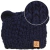 Gorro Orejitas Tejido Azul - comprar online