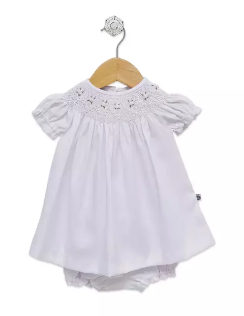 Vestido Punto smock viyela