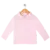Remera con cuello algodon pima rosa