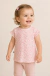 Remera con mangas y voladitos - comprar online