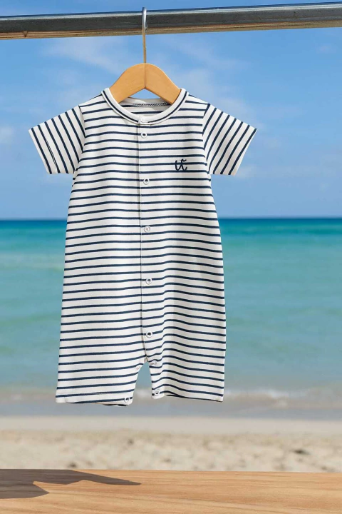 Enterito corto rayado marinero