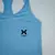 Musculosa X-trust Dama Valencia Dryfit Celeste Claro - Venton Padel