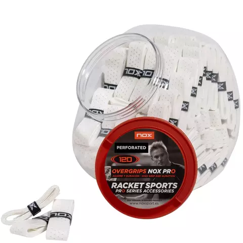 Overgrip Nox Padel PRO Blanco Perforado Cubregrip - comprar online