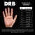 Guantes Arquero Futbol Drb Profesionales Leader 22 Importados - tienda online