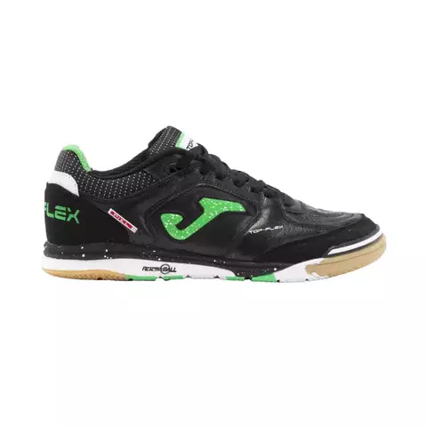 Botin Joma Futsal Top Flex Rebound IN W2401 Negro Verde - comprar online