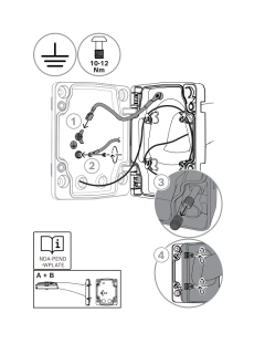 BOSCH V_NDAPENDWPLATE - Placa de montaje para NDA-7100-PEN/PENF - buy online