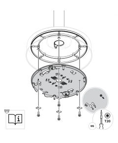 BOSCH V_NDA7050PIPW-Placa de interfaz colgante, 275mm