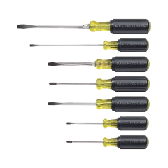 Imagen de KLEIN TOOLS Juego de Desarmadores de Punta Plana y Phillips (7 Piezas). 85076