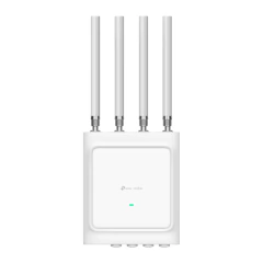 TP-LINK Access Point Wi-Fi 6 Exterior AX3600 / 3.6 Gbps Velocidad Total / 4x4 MU-MIMO / IP68 / Protección Rayos 6 kV / Gestión Cloud Omada / -40°C a +70°C / Alta Densidad de Usuarios MOD: EAP668-OUTDOOR-HD - comprar en línea