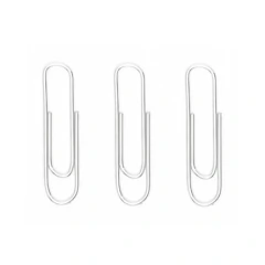 BACO Clip Baco Estándar #2 galvanizado paquete c/10 Cajas c/100 Clips c/u MOD: CL002