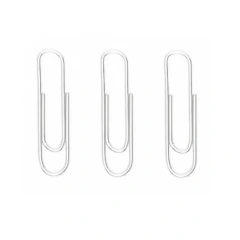 BACO Clip Niquelado Baco #2 Paquete c/10 Cajas c/100 Clips c/u MOD: CL007