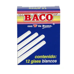 BACO GIS BACO BLANCO C/12 PZAS MOD: GS001