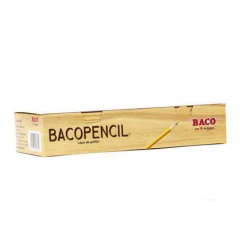 BACO LAPIZ BACO AMARILLO C/50 MOD: LP005