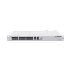 MIKROTIK Cloud Router Switch, Sistema Operativo Dual 24 Puertos 10G SFP+, 2 Puertos 40G QSFP+ MOD: CRS326-24S+2Q+RM