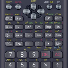 CASIO Calculadora Cientifica Casio mas de 400 funciones FX-991MS-2 para preparatoria y universidad negra 2 lineas SVPAM MOD: FX-991MS-2-S-MH en internet
