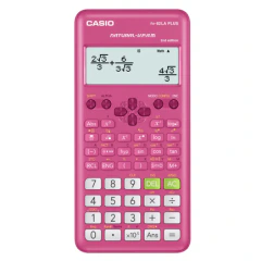CASIO Calculadora Cientifica Casio mas de 250 funciones FX-82LAPLUS2 para primaria y secundaria azul 4 lineas VPAM MOD: FX-82LAPLUS2-BUSMT