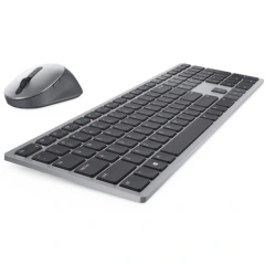 DELL Kit Teclado y Mouse Dell Premier Wireless KM7321W Español Color Gris titanio Garantia 3 Años MOD: KM7321WGY-LTN