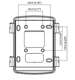 DAHUA DH-PFA140A - Caja de Conexiones Anticorrosión/ Material Aluminio & SECC/ IP66/ #LoNuevo en internet
