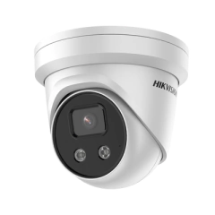 HIKVISION Turret IP 8 Megapixel / Lente 2.8 mm / Micrófono Integrado / 40 mts IR / Exterior IP67 / WDR 120 dB / Entrada y salida Audio y Alarma / Captura Facial / Onvif / MicroSD DS-2CD3386G2-IS(U)(C) en internet
