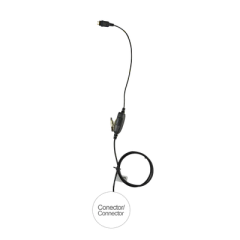 OTTO Micrófono de 1 cable serie LOC para ICOM IP100H MOD: E1-1W2CH131 - buy online