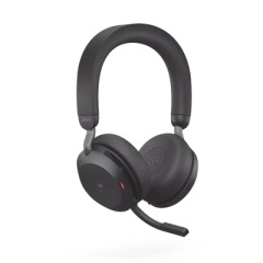 JABRA Jabra Evolve2 75, Auricular stereo versión MS con cancelación de ruido activa, dongle USB-A indicador de ocupado (Busylight)(27599-999-999) MOD: EVOLVE275MSBKA - comprar en línea
