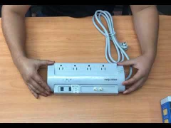 PANAMAX SP8-AV Acondicionador de corriente eléctrica para componentes AV 8 contactos - Potente y compacto, Protección para tus equipos AV on internet