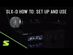 SHURE SLXD4-G58 Receptor Inalámbrico Digital - 24-bit/48kHz, 12 Canales, Sistema de Serie SLXD - Alto Rendimiento y Calidad de Sonido en internet